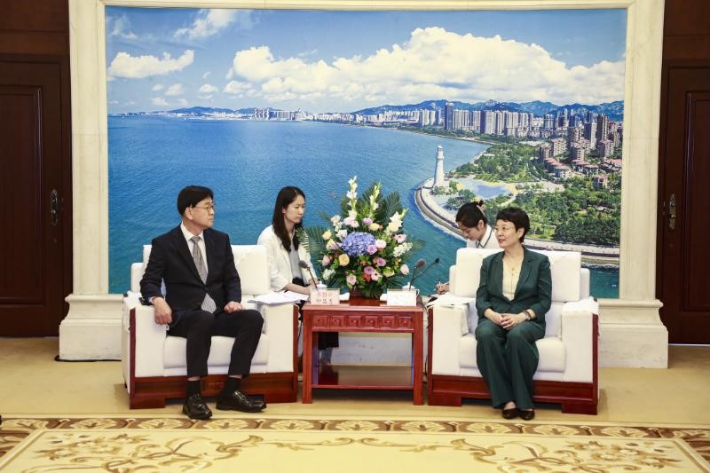 총영사, 웨이하이시 시장 면담(7.22)